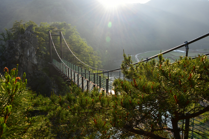 충주 수주팔봉 야영지 + 출렁다리 + 캠핑 이미지 2