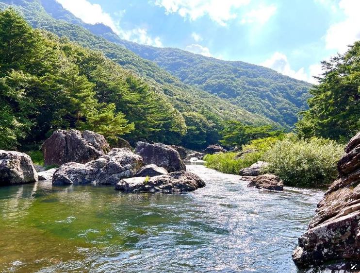 진안 운일암 반일암 계곡 무료캠핑 이미지 3