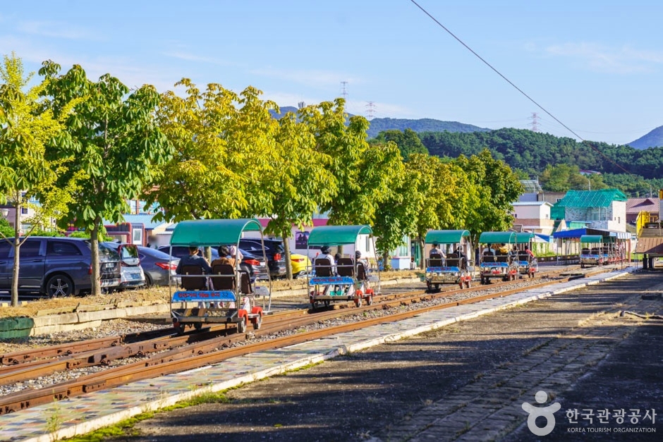 아산 레일바이크 이미지 2