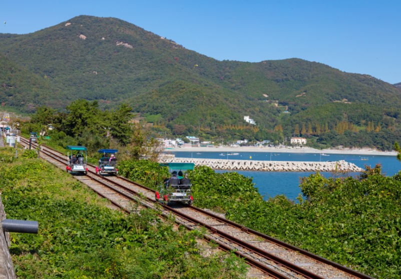 여수 해양레일바이크 이미지 1