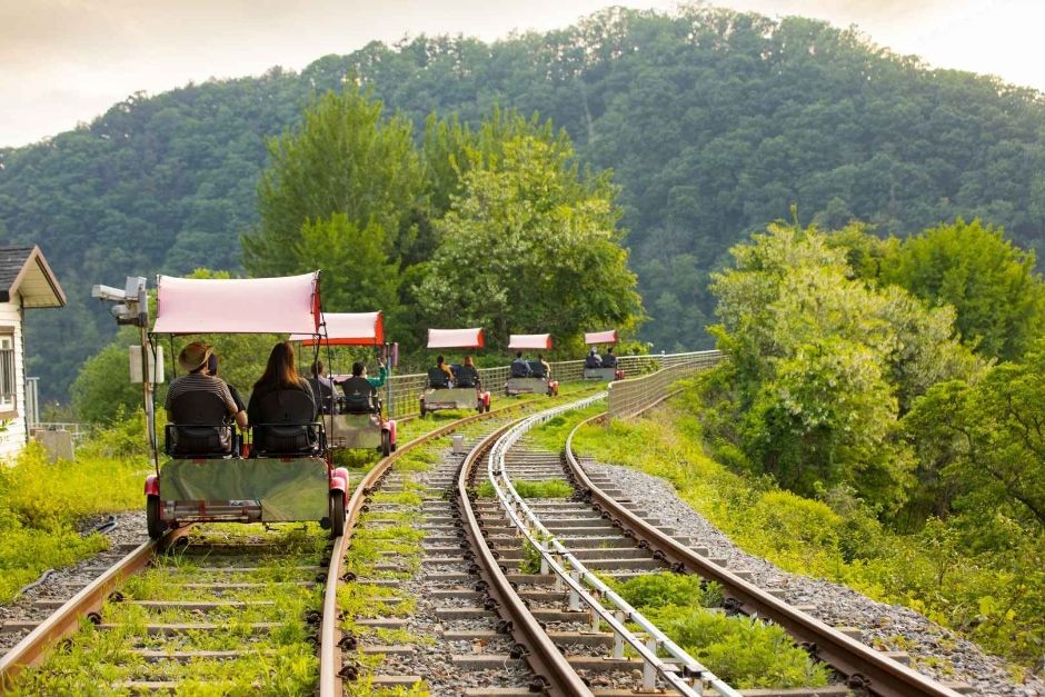 춘천 강촌레일파크 경강레일바이크 이미지 8