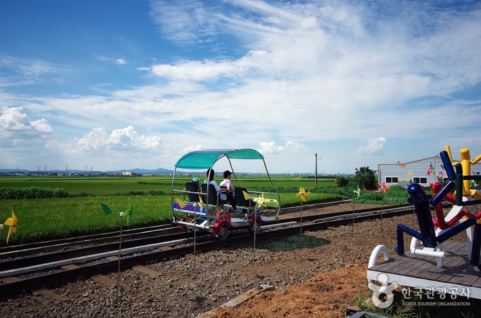 아산 레일바이크 이미지 1