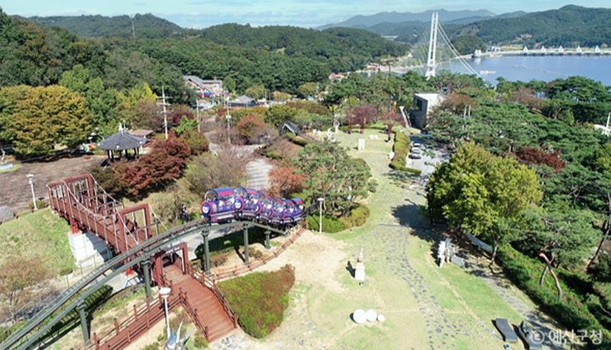 예산군 예당호 모노레일 이미지 1