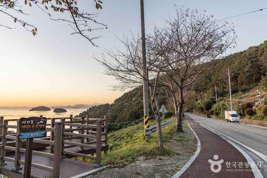 통영 평인 노을길 이미지 2