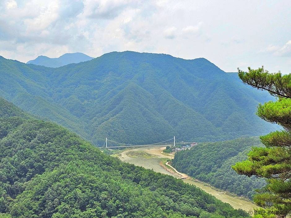 봉화 범바위 전망대 _한반도 지형 이미지 5
