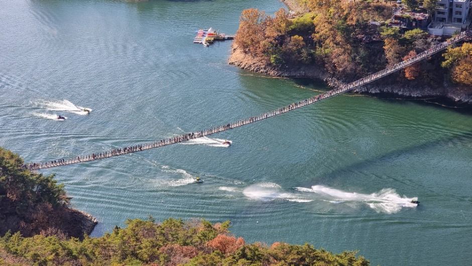 제천 옥순봉 출렁다리 이미지 4