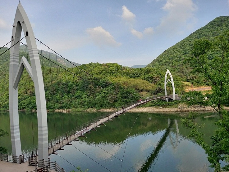 괴산 연하협구름다리 이미지 4