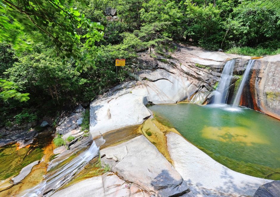 괴산 용추폭포 이미지 1