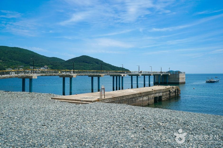 거제 학동 흑진주 몽돌해변 이미지 8